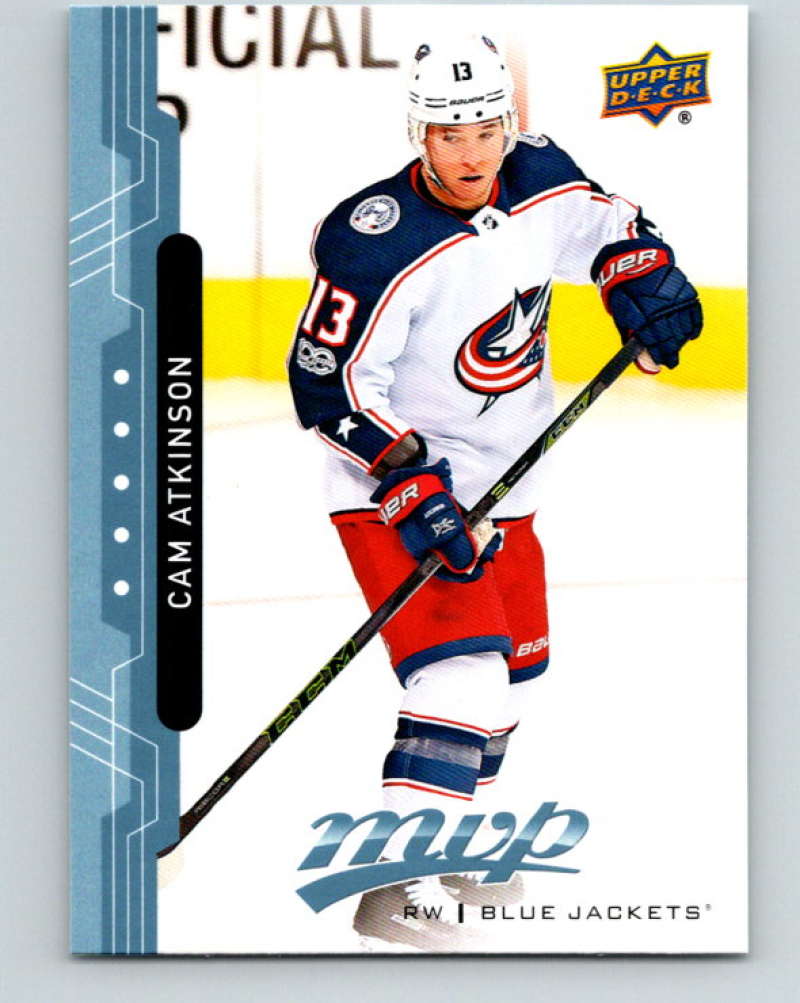 2018-19 Upper Deck MVP #136 Cam Atkinson Mint Columbus Blue Jackets Image 1