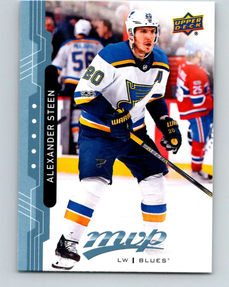 2018-19 Upper Deck MVP #142 Alexander Steen Mint St. Louis Blues Image 1