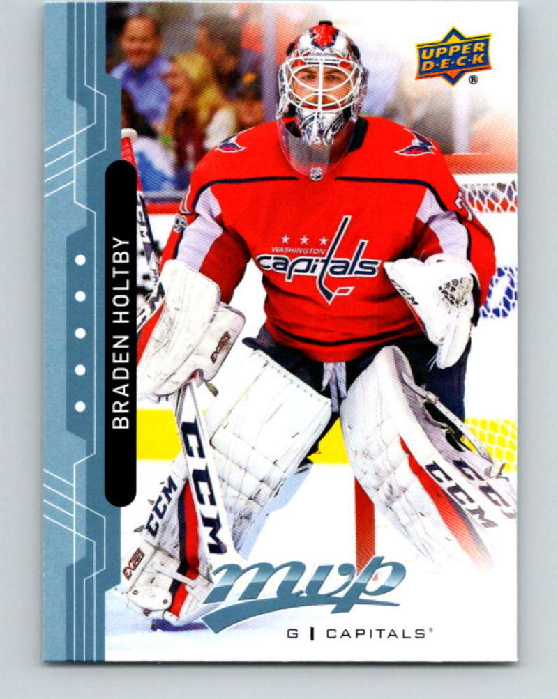 2018-19 Upper Deck MVP #145 Braden Holtby Mint Washington Capitals Image 1