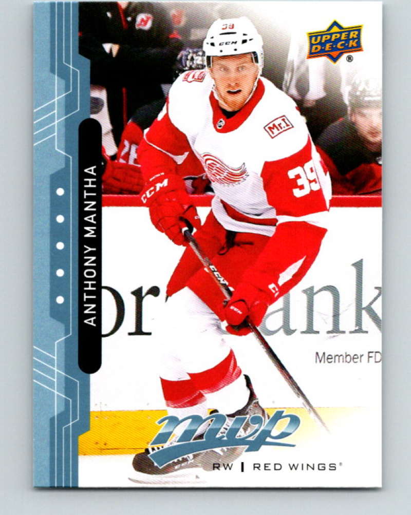 2018-19 Upper Deck MVP #146 Anthony Mantha Mint Detroit Red Wings Image 1