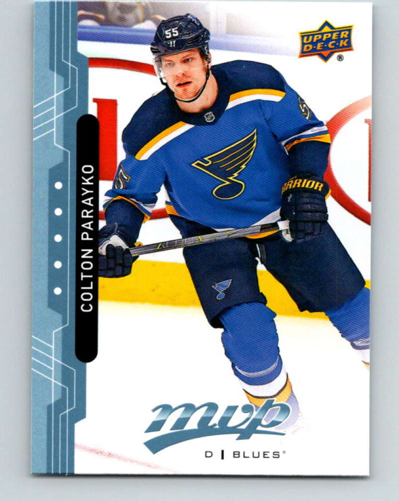 2018-19 Upper Deck MVP #158 Colton Parayko Mint St. Louis Blues Image 1