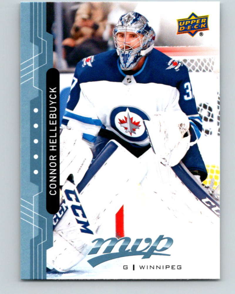 2018-19 Upper Deck MVP #162 Connor Hellebuyck Mint Winnipeg Jets Image 1