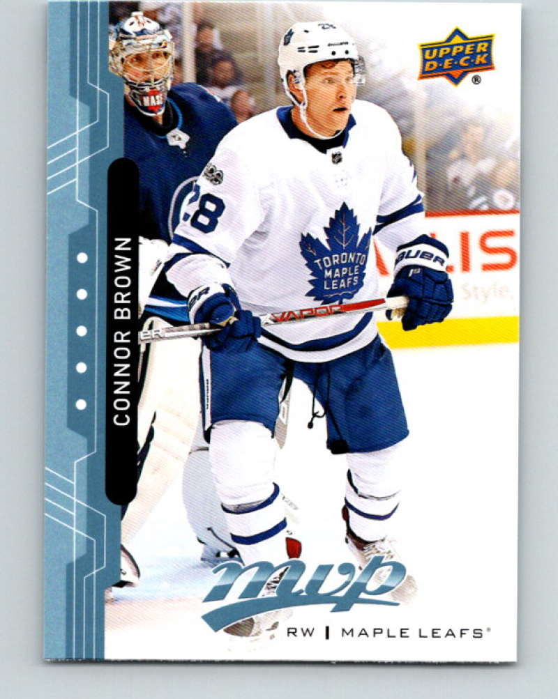 2018-19 Upper Deck MVP #168 Connor Brown Mint Toronto Maple Leafs Image 1