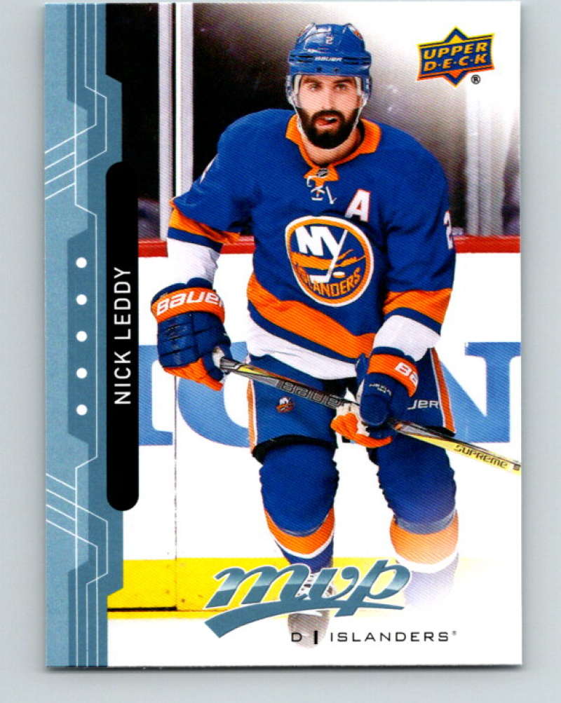 2018-19 Upper Deck MVP #172 Nick Leddy Mint New York Islanders Image 1