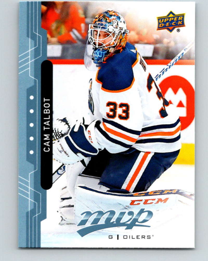2018-19 Upper Deck MVP #180 Cam Talbot Mint Edmonton Oilers Image 1