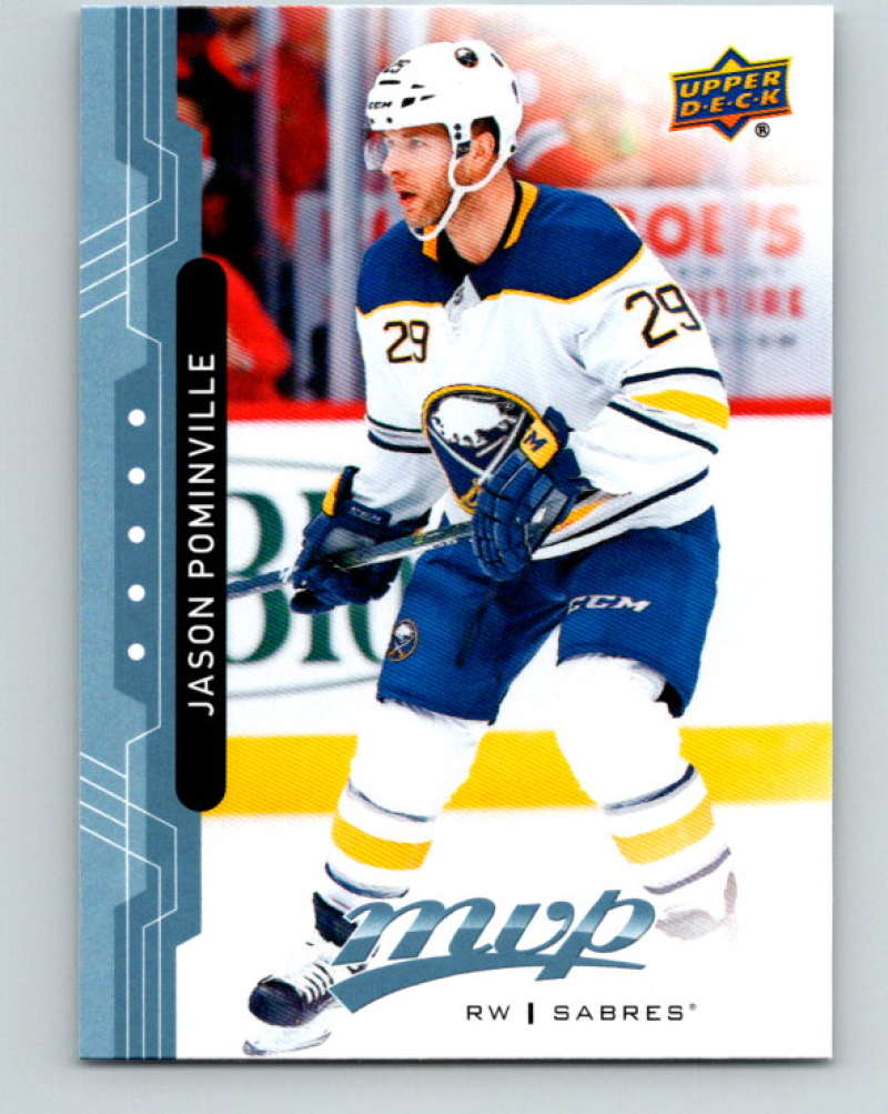 2018-19 Upper Deck MVP #182 Jason Pominville Mint Buffalo Sabres Image 1