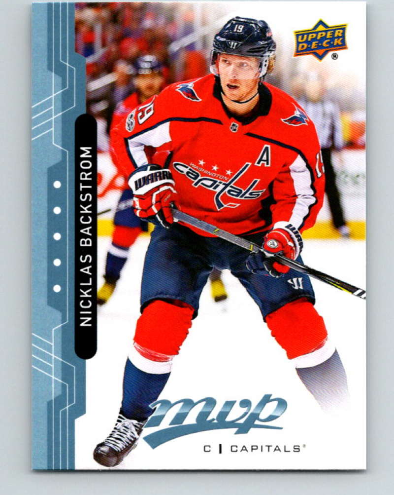 2018-19 Upper Deck MVP #186 Nicklas Backstrom Mint Washington Capitals Image 1