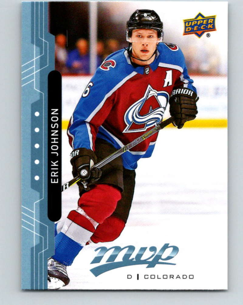 2018-19 Upper Deck MVP #188 Erik Johnson Mint Colorado Avalanche Image 1