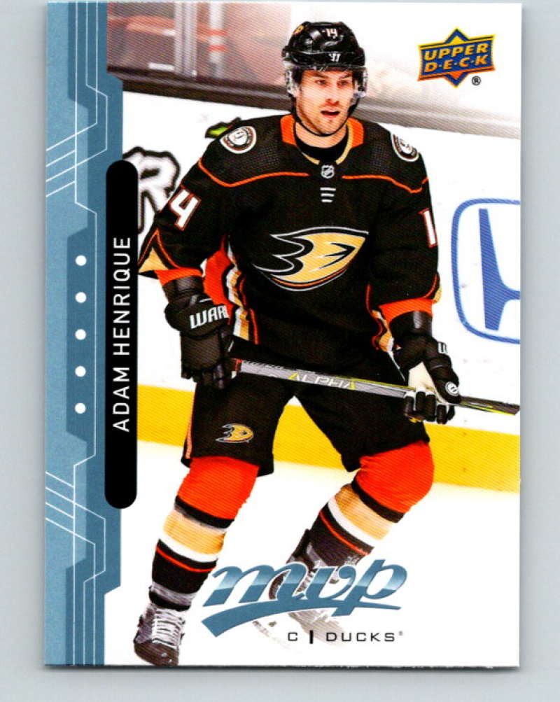 2018-19 Upper Deck MVP #189 Adam Henrique Mint Anaheim Ducks Image 1