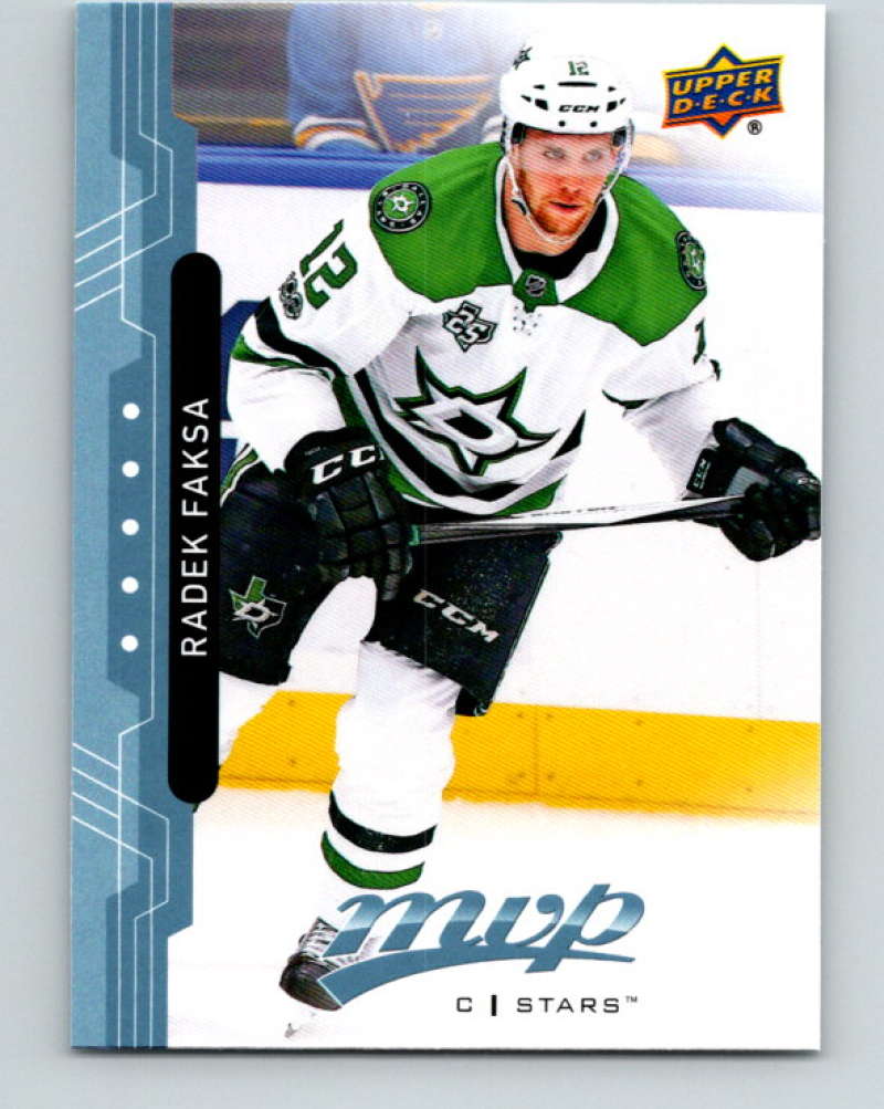2018-19 Upper Deck MVP #191 Radek Faksa Mint Dallas Stars Image 1