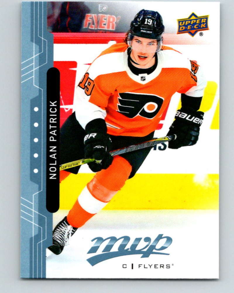2018-19 Upper Deck MVP #196 Nolan Patrick Mint Philadelphia Flyers Image 1