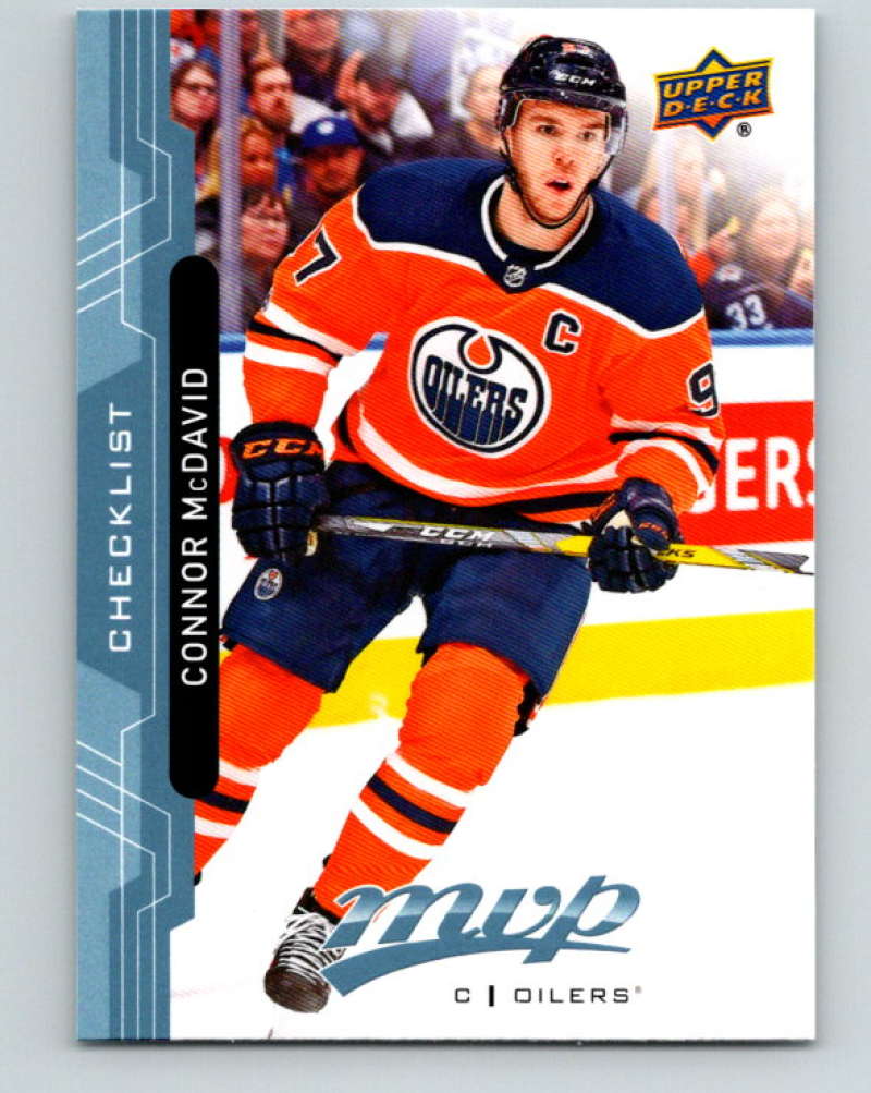 2018-19 Upper Deck MVP #200 Connor McDavid Mint Edmonton Oilers Image 1