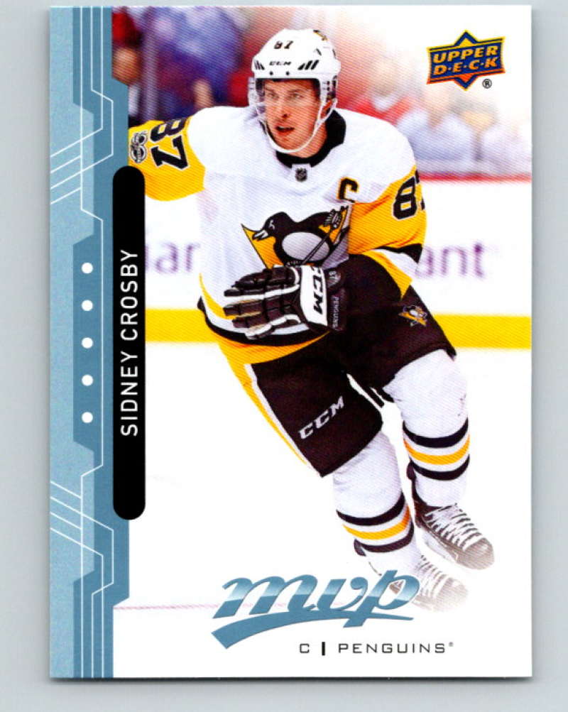 2018-19 Upper Deck MVP #201 Sidney Crosby Mint Pittsburgh Penguins Image 1