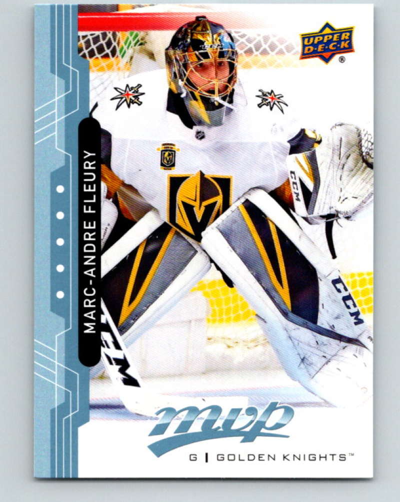 2018-19 Upper Deck MVP #202 Marc-Andre Fleury Mint Vegas Golden Knights