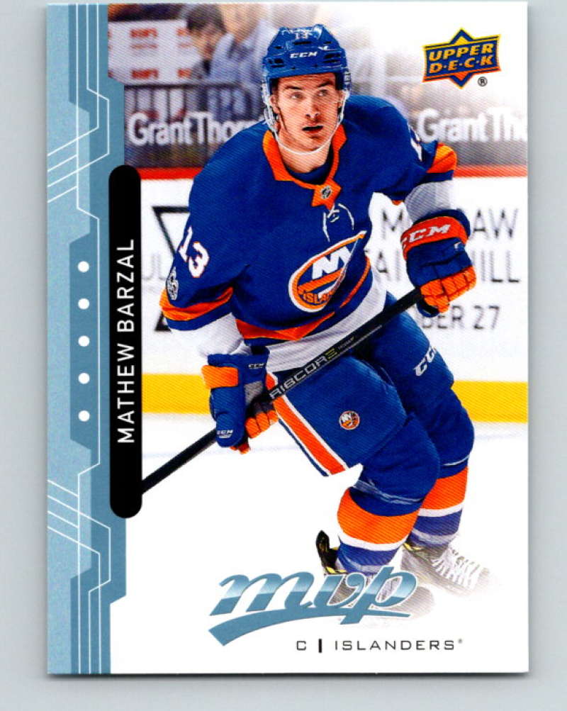 2018-19 Upper Deck MVP #207 Mathew Barzal Mint New York Islanders Image 1