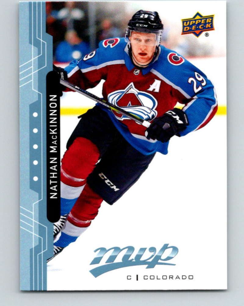 2018-19 Upper Deck MVP #213 Nathan MacKinnon Mint Colorado Avalanche Image 1