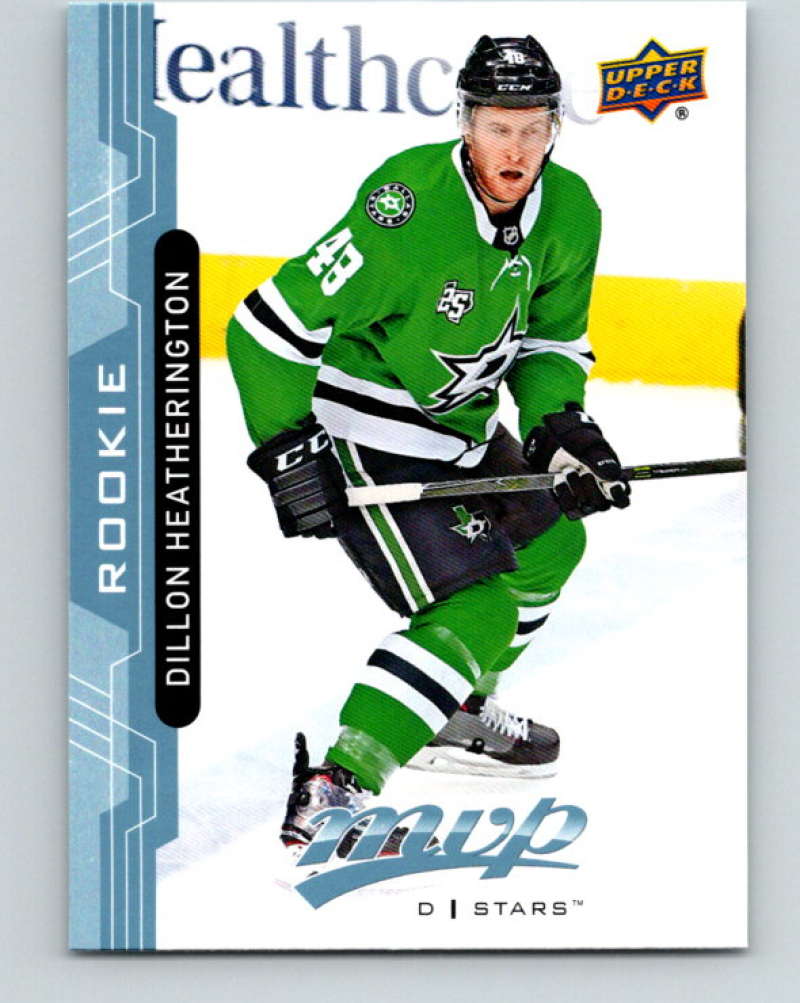 2018-19 Upper Deck MVP #222 Dillon Heatherington Mint RC Rookie Dallas Stars Image 1