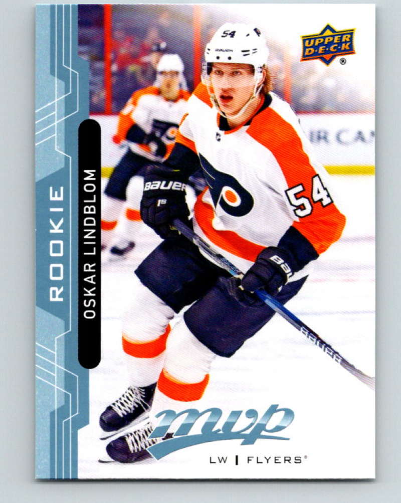 2018-19 Upper Deck MVP #230 Oskar Lindblom Mint RC Rookie Philadelphia Flyers Image 1