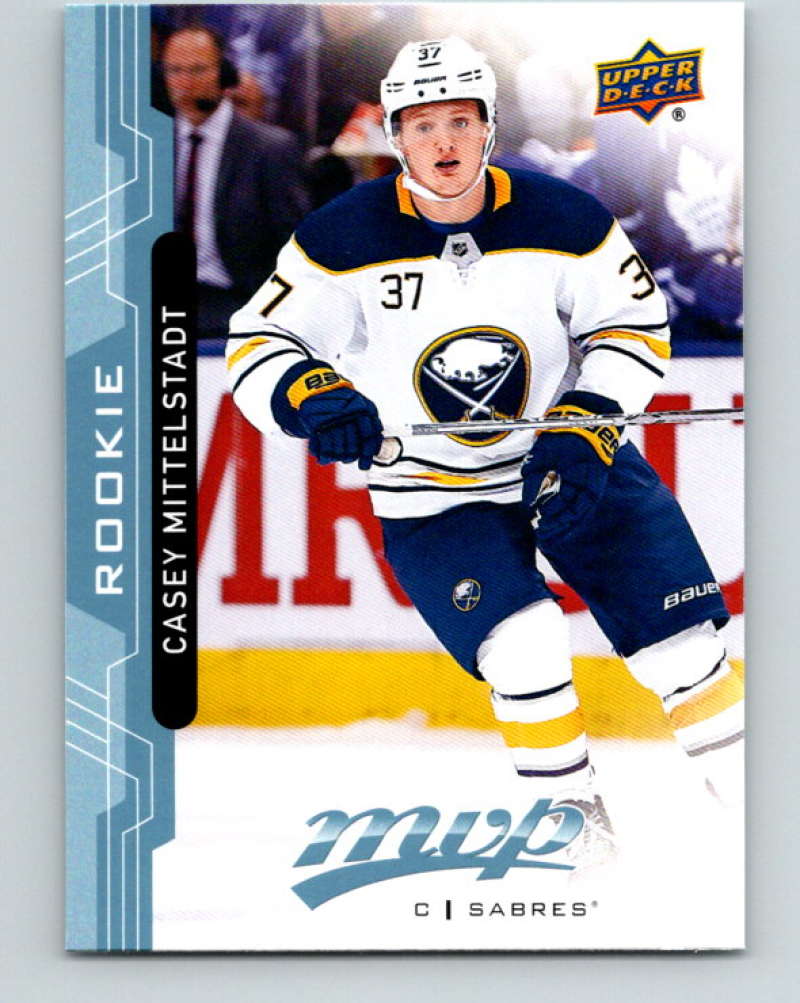 2018-19 Upper Deck MVP #233 Casey Mittelstadt Mint RC Rookie Buffalo Sabres Image 1