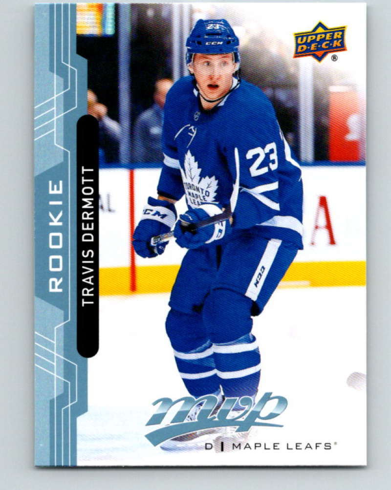 2018-19 Upper Deck MVP #235 Travis Dermott Mint RC Rookie Toronto Maple Leafs Image 1