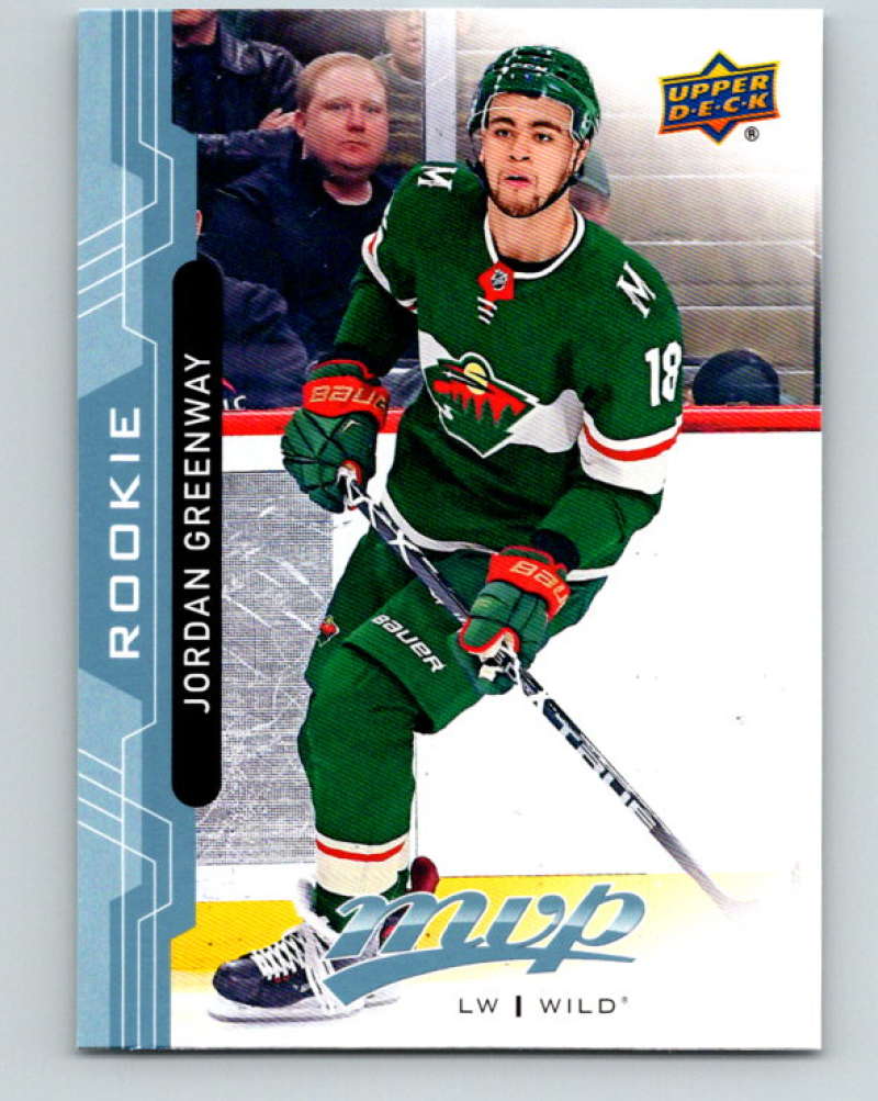 2018-19 Upper Deck MVP #237 Jordan Greenway Mint RC Rookie Minnesota Wild Image 1