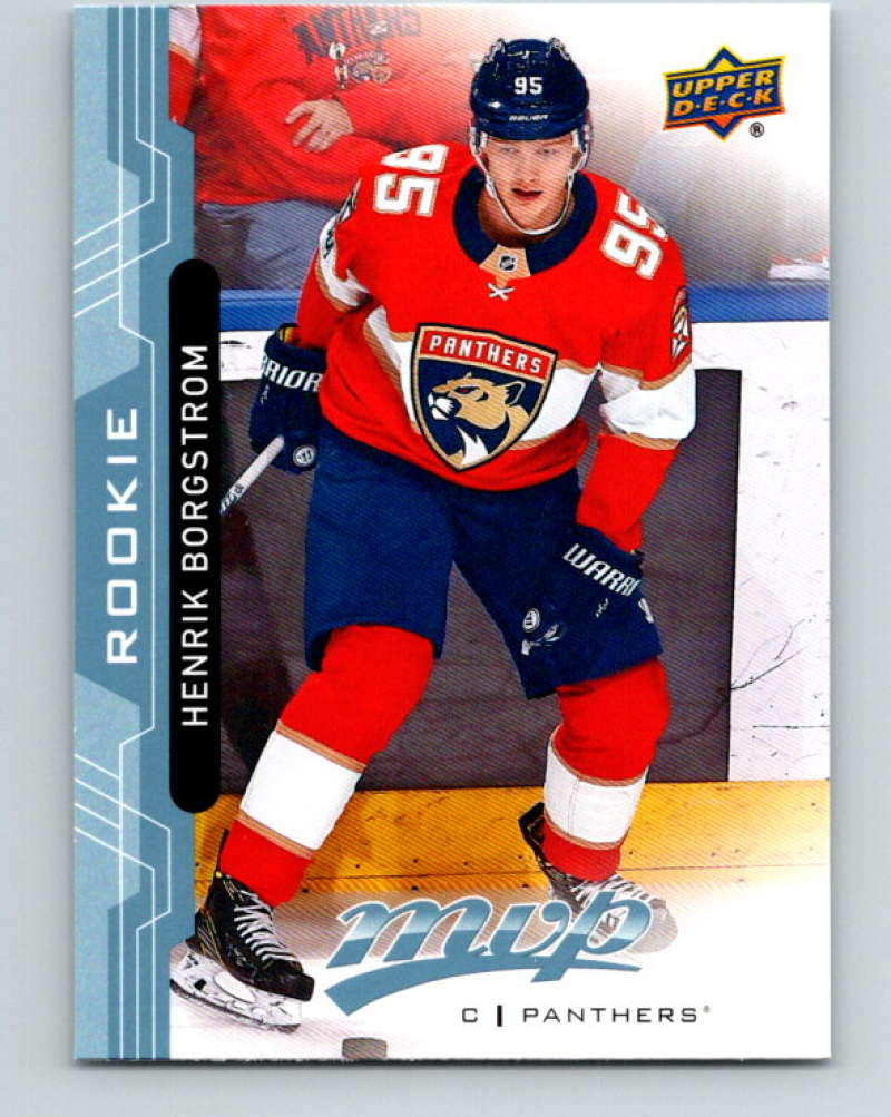 2018-19 Upper Deck MVP #243 Henrik Borgstrom Mint RC Rookie Florida Panthers Image 1