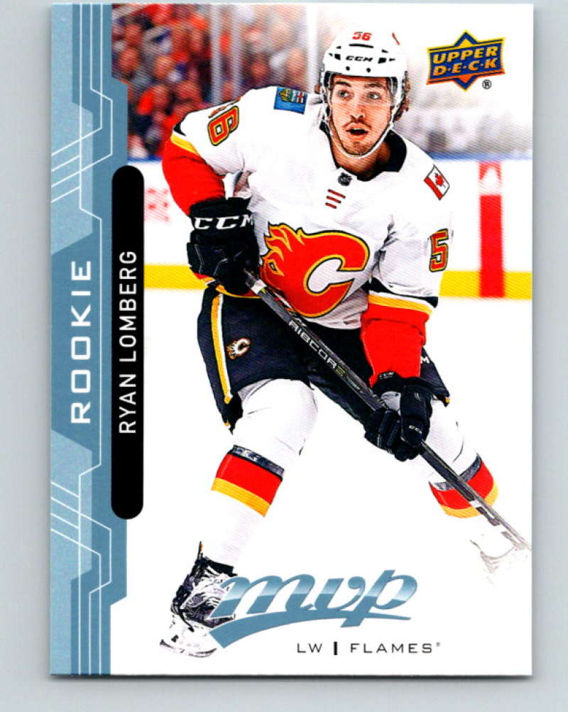 2018-19 Upper Deck MVP #248 Ryan Lomberg Mint RC Rookie Calgary Flames Image 1