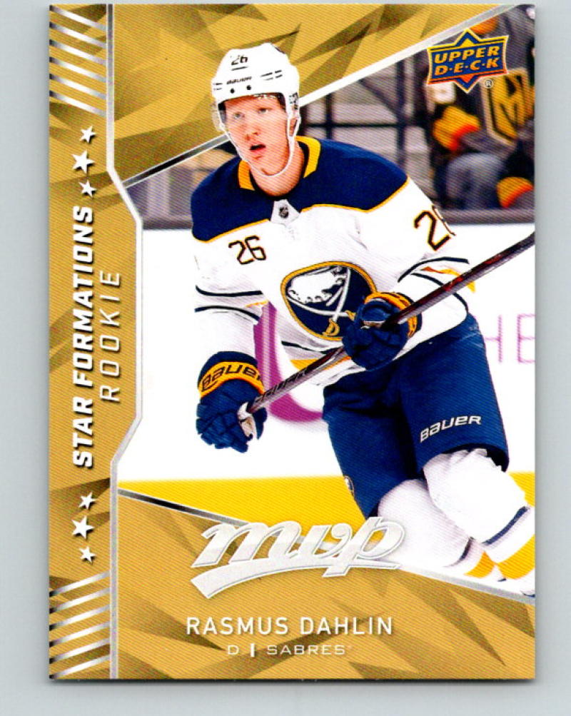 2018-19 Upper Deck MVP Star Formations Rookie Rasmus Dahlin NHL MINT 07752