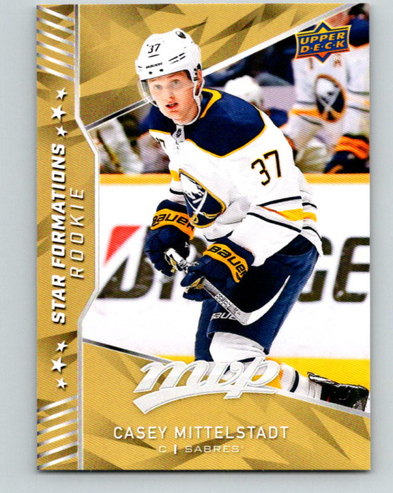 2018-19 Upper Deck MVP Star Formations Rookie Casey Mittelstadt NHL 07756 Image 1