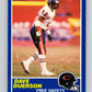 1989 Score #22 Dave Duerson Mint Chicago Bears  Image 1
