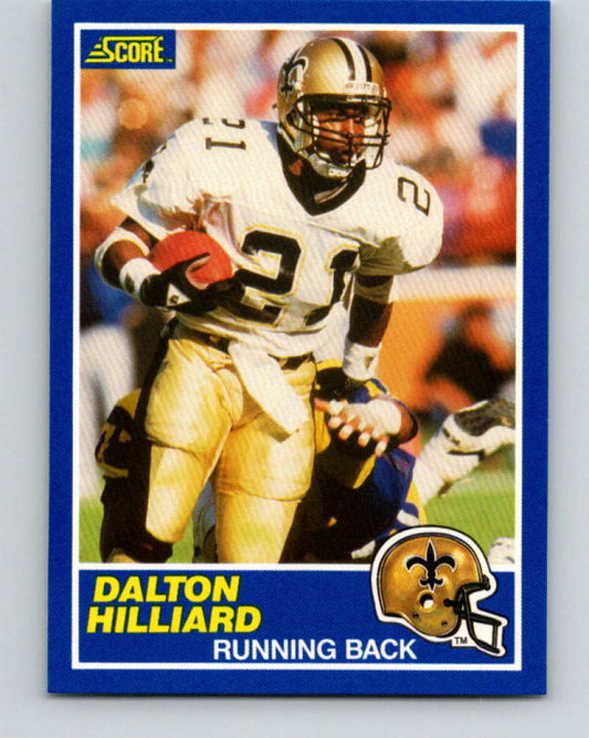 1989 Score #31 Dalton Hilliard Mint New Orleans Saints  Image 1