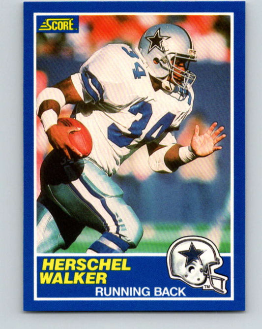 1989 Score #34 Herschel Walker Mint Dallas Cowboys