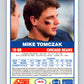 1989 Score #40 Mike Tomczak Mint Chicago Bears  Image 2
