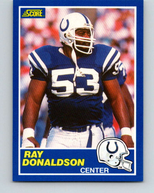 1989 Score #42 Ray Donaldson Mint Indianapolis Colts  Image 1