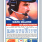 1989 Score #70 Mark Malone Mint San Diego Chargers  Image 2