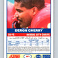 1989 Score #81 Deron Cherry Mint Kansas City Chiefs  Image 2