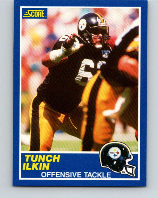 1989 Score #89 Tunch Ilkin Mint RC Rookie Pittsburgh Steelers