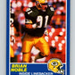 1989 Score #91 Brian Noble Mint Green Bay Packers  Image 1