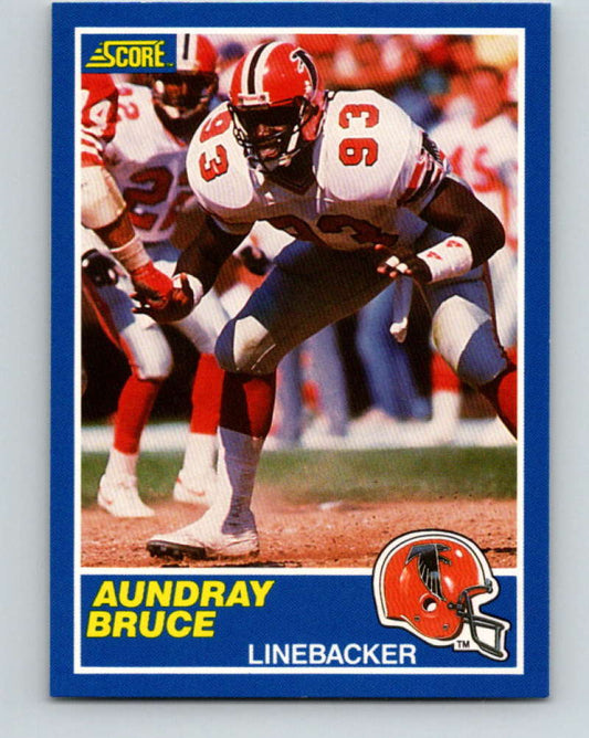 1989 Score #93 Aundray Bruce Mint RC Rookie Atlanta Falcons  Image 1