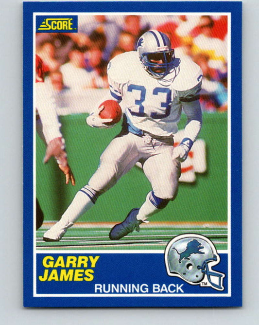 1989 Score #94 Garry James Mint Detroit Lions  Image 1
