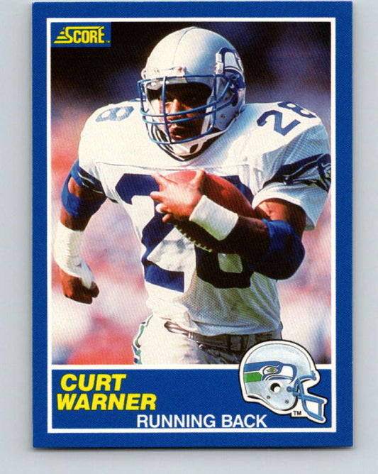 1989 Score #106 Curt Warner Mint Seattle Seahawks  Image 1