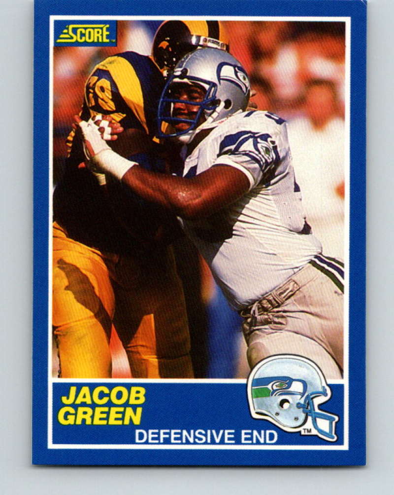1989 Score #107 Jacob Green Mint Seattle Seahawks Image 1