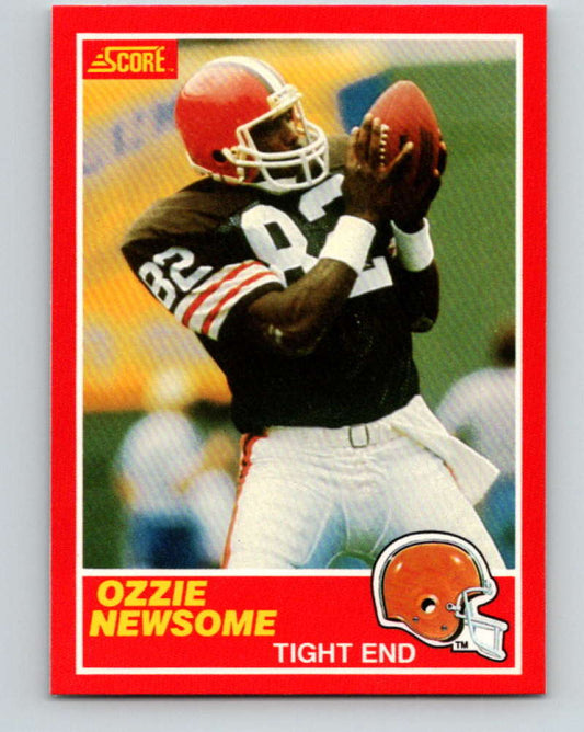 1989 Score #124 Ozzie Newsome Mint Cleveland Browns  Image 1