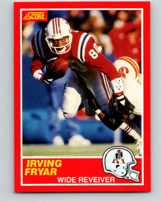 1989 Score #125 Irving Fryar UER Mint New England Patriots  Image 1
