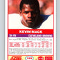 1989 Score #129 Kevin Mack Mint Cleveland Browns  Image 2