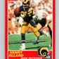 1989 Score #137 Henry Ellard Mint Los Angeles Rams  Image 1