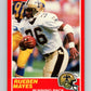 1989 Score #144 Rueben Mayes Mint New Orleans Saints  Image 1