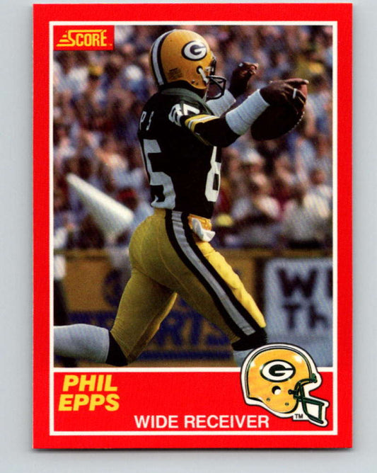 1989 Score #149 Phillip Epps Mint Green Bay Packers  Image 1