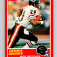 1989 Score #153 Dennis Gentry Mint Chicago Bears  Image 1
