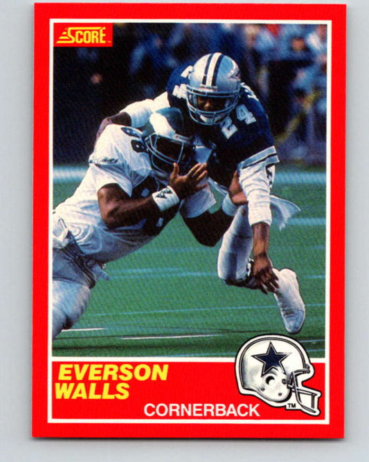 1989 Score #171 Everson Walls Mint Dallas Cowboys  Image 1